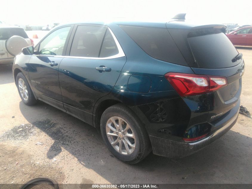 2021 CHEVROLET EQUINOX LT - 3GNAXUEV5ML385387