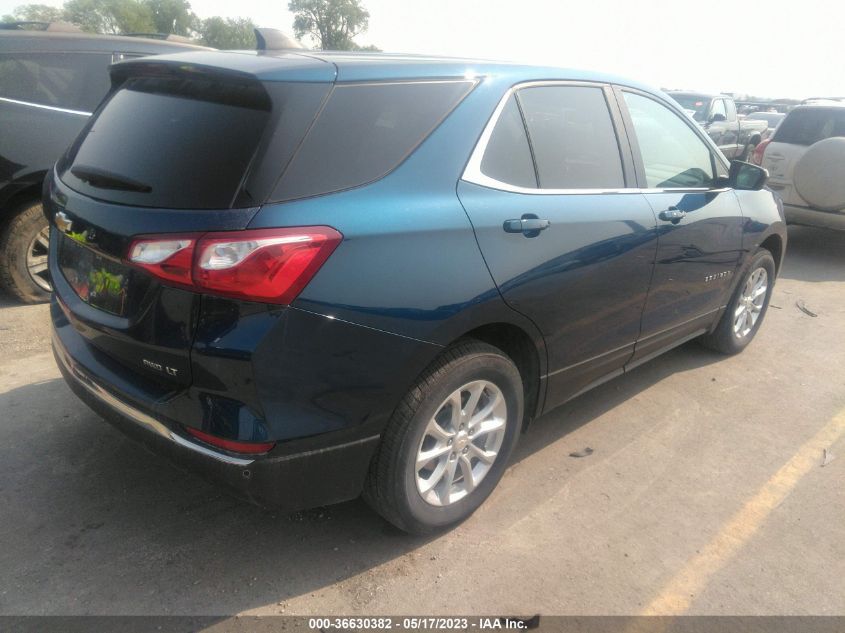 2021 CHEVROLET EQUINOX LT - 3GNAXUEV5ML385387