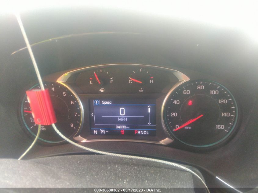 2021 CHEVROLET EQUINOX LT - 3GNAXUEV5ML385387