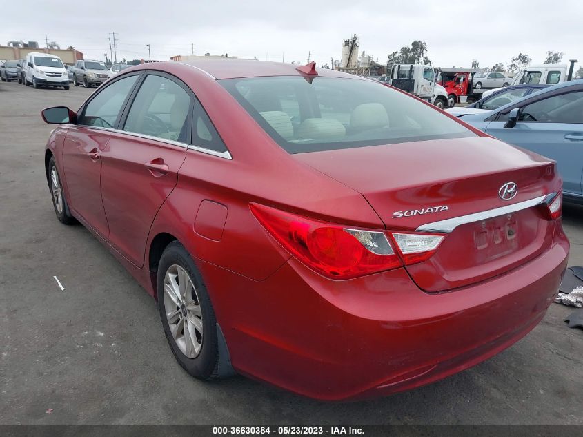 2013 HYUNDAI SONATA GLS PZEV - 5NPEB4AC7DH665793