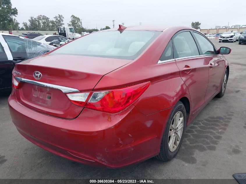 2013 HYUNDAI SONATA GLS PZEV - 5NPEB4AC7DH665793