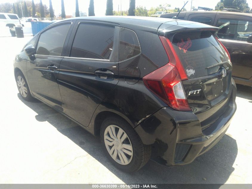 2016 HONDA FIT LX - JHMGK5H53GX025710