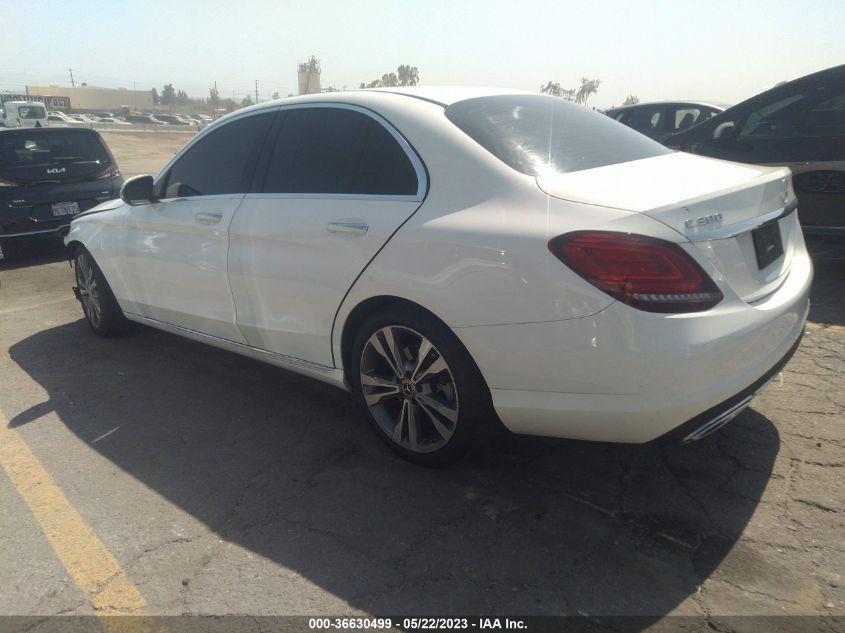 2021 MERCEDES-BENZ C-CLASS C 300 - W1KWF8DB3MR644974