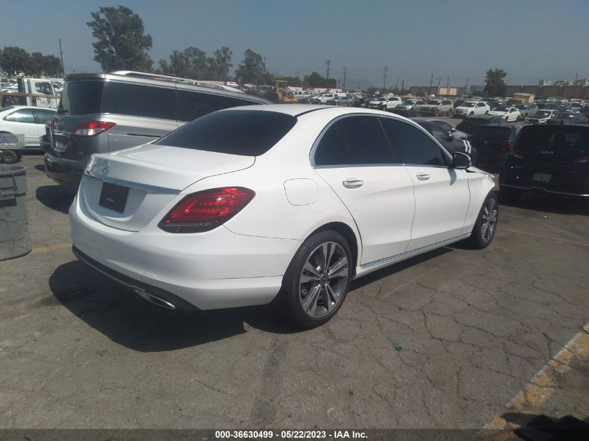 2021 MERCEDES-BENZ C-CLASS C 300 - W1KWF8DB3MR644974