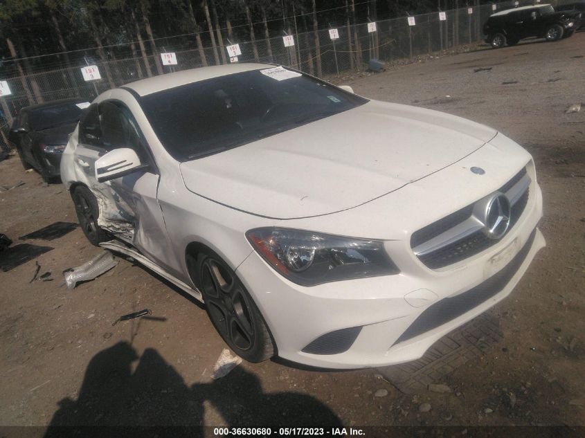 2014 MERCEDES-BENZ CLA-CLASS CLA 250 - WDDSJ4EB4EN136946