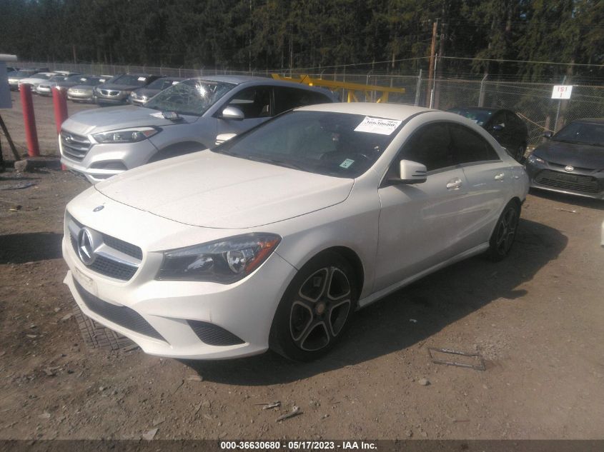 2014 MERCEDES-BENZ CLA-CLASS CLA 250 - WDDSJ4EB4EN136946