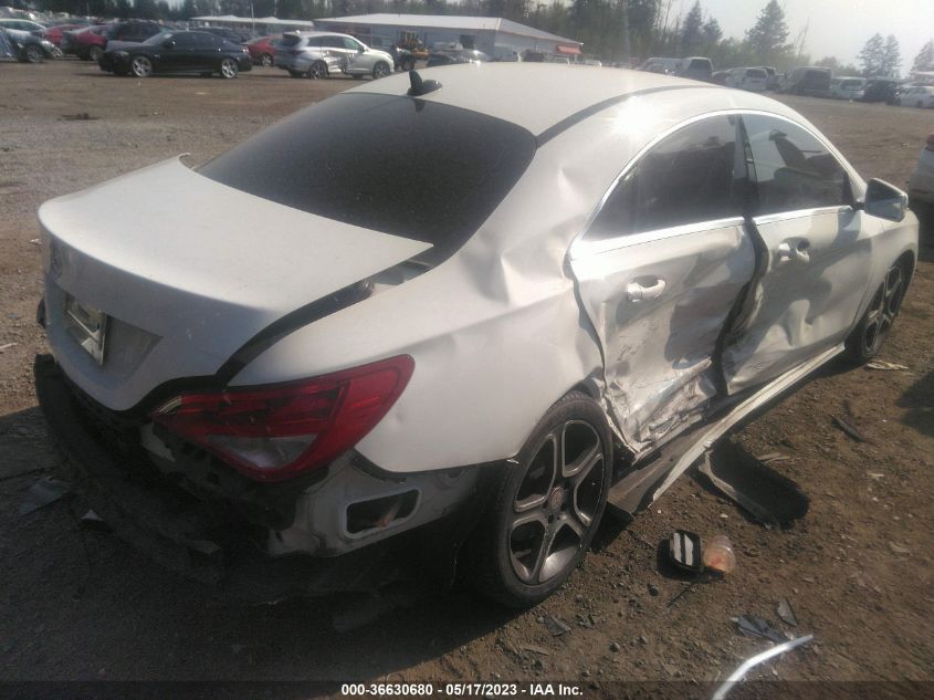 2014 MERCEDES-BENZ CLA-CLASS CLA 250 - WDDSJ4EB4EN136946