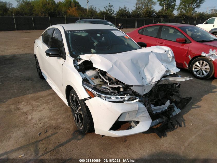 2022 NISSAN SENTRA SR - 3N1AB8DV1NY256215