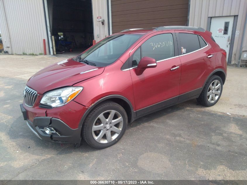 2014 BUICK ENCORE LEATHER - KL4CJGSB3EB659133
