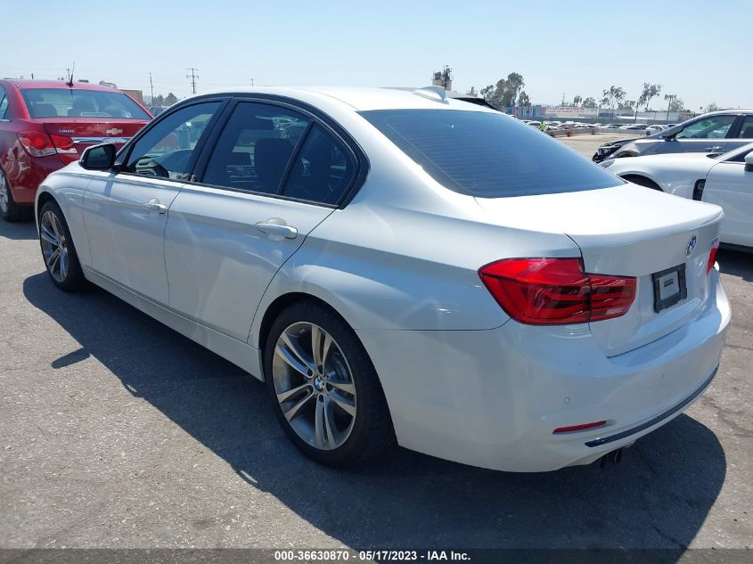 2016 BMW 3 SERIES 328I - WBA8E9G55GNT43259