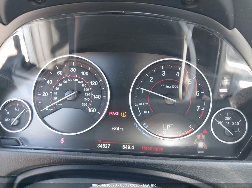 2016 BMW 3 SERIES 328I - WBA8E9G55GNT43259