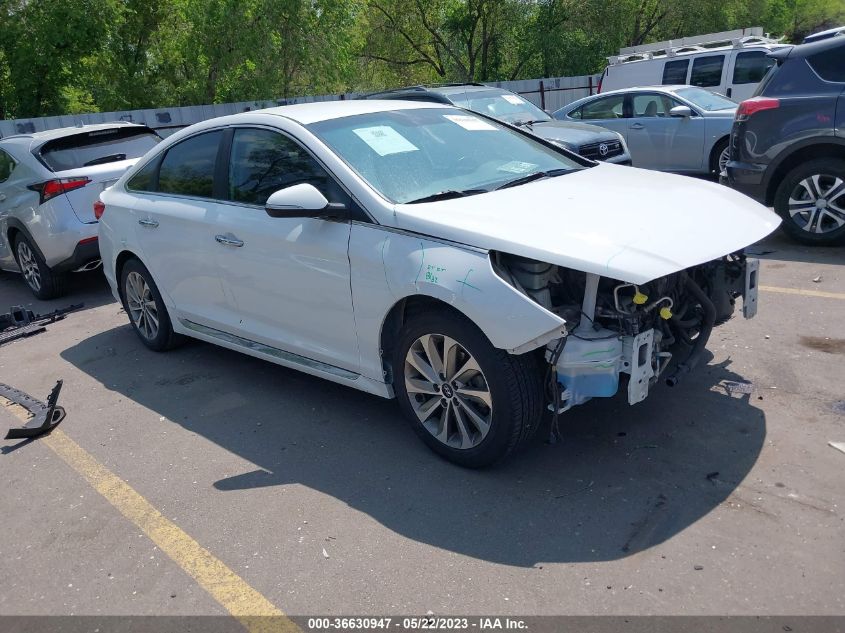 2015 HYUNDAI SONATA 2.4L SPORT - 5NPE34AF7FH136693