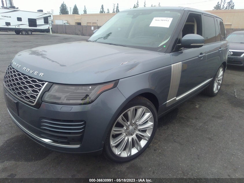 VIN SALGS2RE4JA398370 2018 LAND ROVER RANGE ROVER