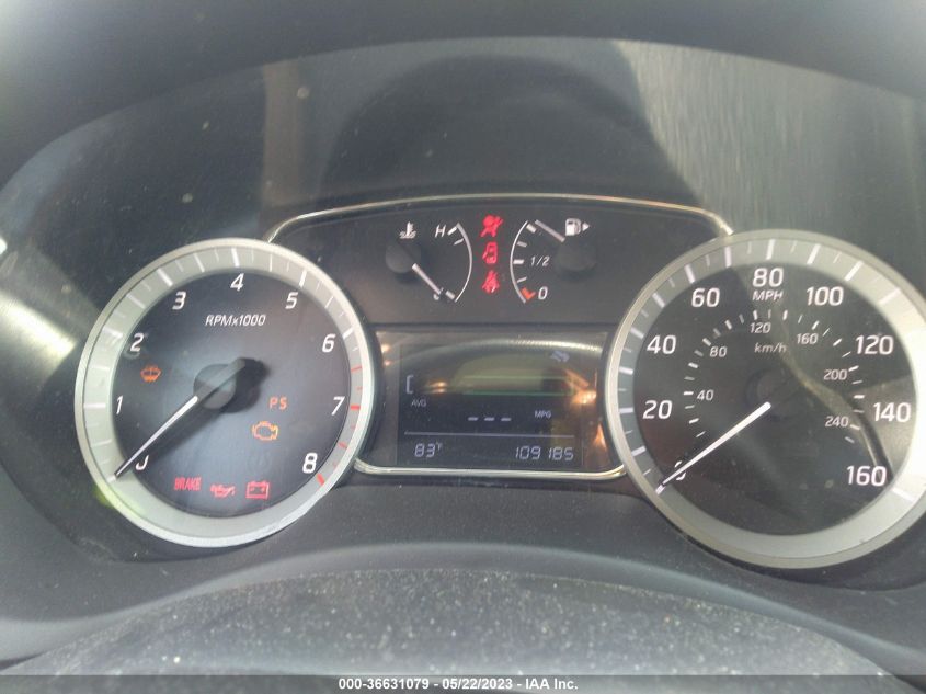 2014 NISSAN SENTRA S/FE+ S/SV/FE+ SV/SR/SL - 3N1AB7AP5EY214758