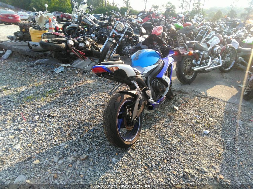 2008 SUZUKI GSX-R600 - JS1GN7EA682105050