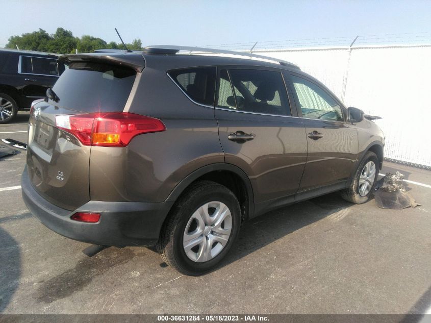 2015 TOYOTA RAV4 LE - 2T3BFREV3FW273860