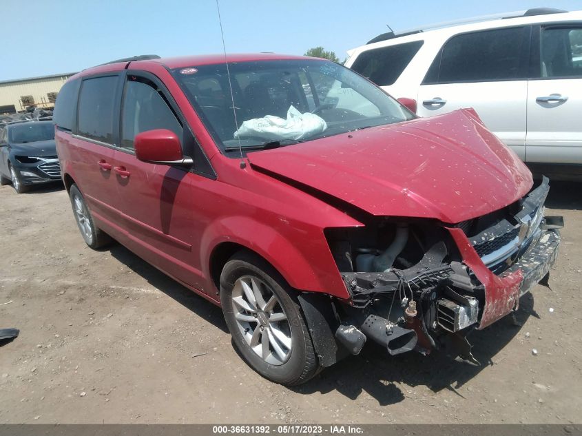 2014 DODGE GRAND CARAVAN SXT - 2C4RDGCG9ER104965