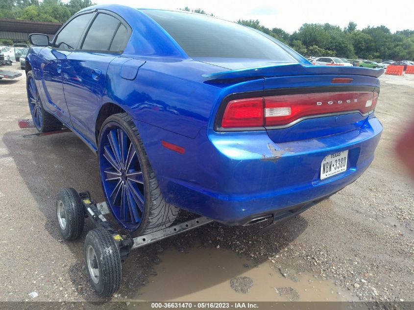 2013 DODGE CHARGER POLICE - 2C3CDXAT3DH669548