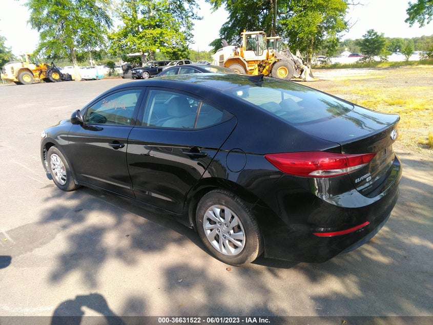 VIN 5NPD74LF0HH107178 2017 HYUNDAI ELANTRA SE