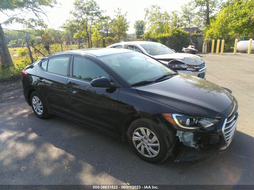 VIN 5NPD74LF0HH107178 2017 HYUNDAI ELANTRA SE