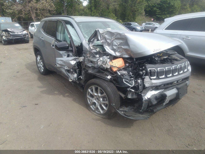 VIN 3C4NJDFB3NT178689 2022 JEEP COMPASS LATITUDE LUX