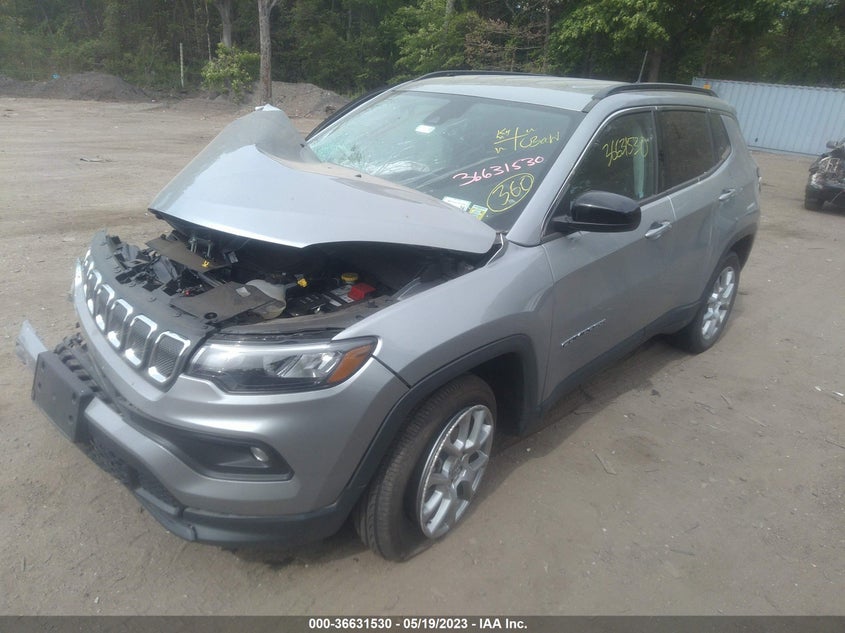 VIN 3C4NJDFB3NT178689 2022 JEEP COMPASS LATITUDE LUX