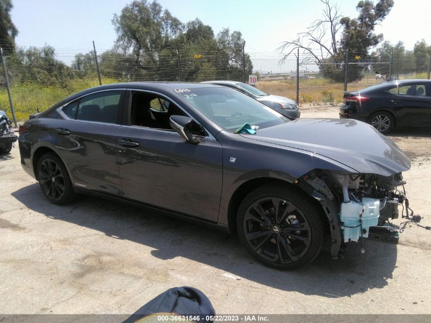 2022 LEXUS ES ES 300H F SPORT - 58AGA1C14NU022397