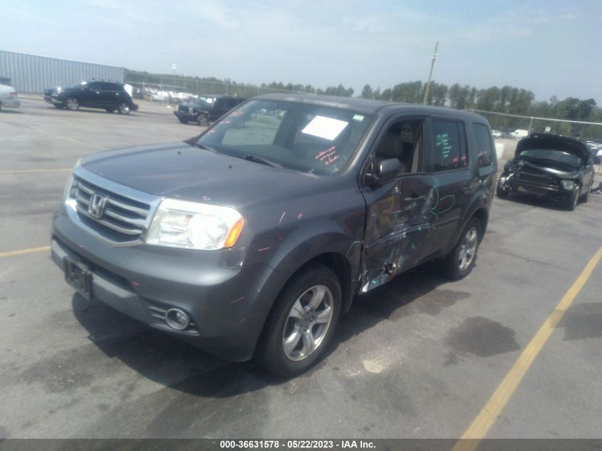 2013 HONDA PILOT EX-L - 5FNYF4H66DB012050