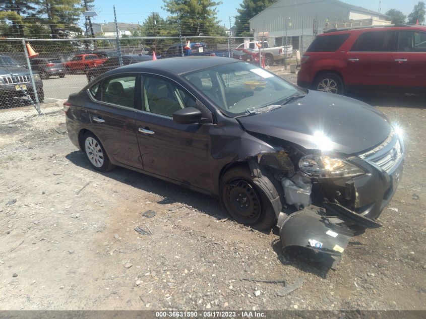 2013 NISSAN SENTRA SV - 3N1AB7APXDL755252