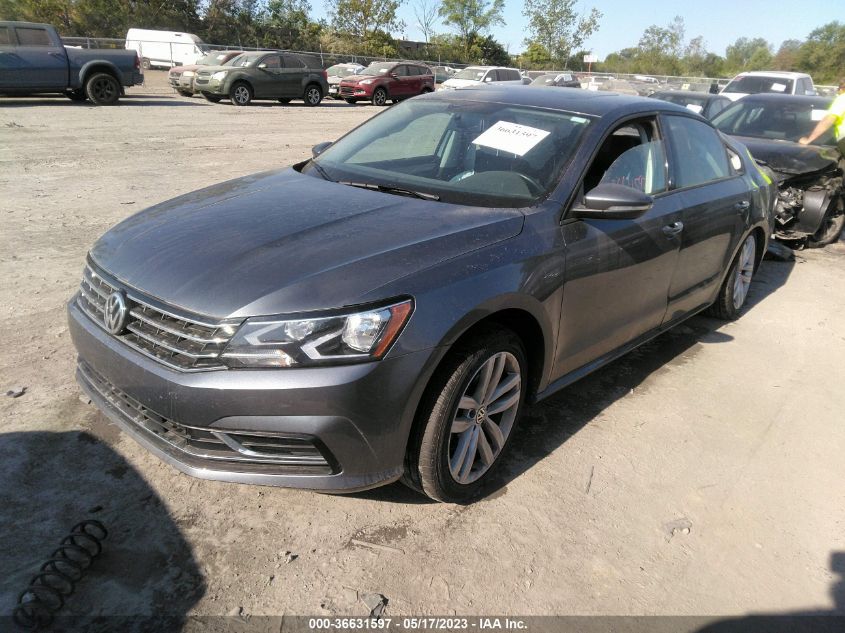 2019 VOLKSWAGEN PASSAT 2.0T WOLFSBURG EDITION - 1VWLA7A31KC011325