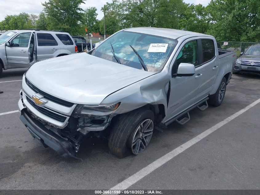 2019 CHEVROLET COLORADO 4WD WORK TRUCK - 1GCGTBEN6K1179812