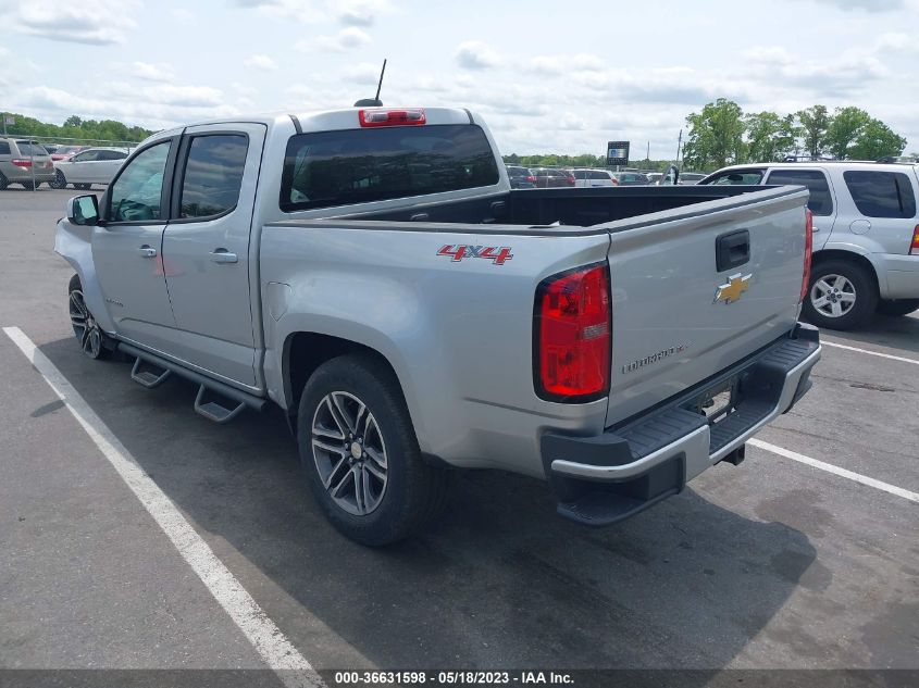2019 CHEVROLET COLORADO 4WD WORK TRUCK - 1GCGTBEN6K1179812