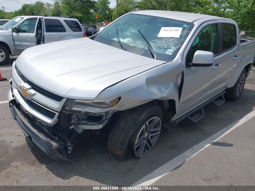 2019 CHEVROLET COLORADO 4WD WORK TRUCK - 1GCGTBEN6K1179812
