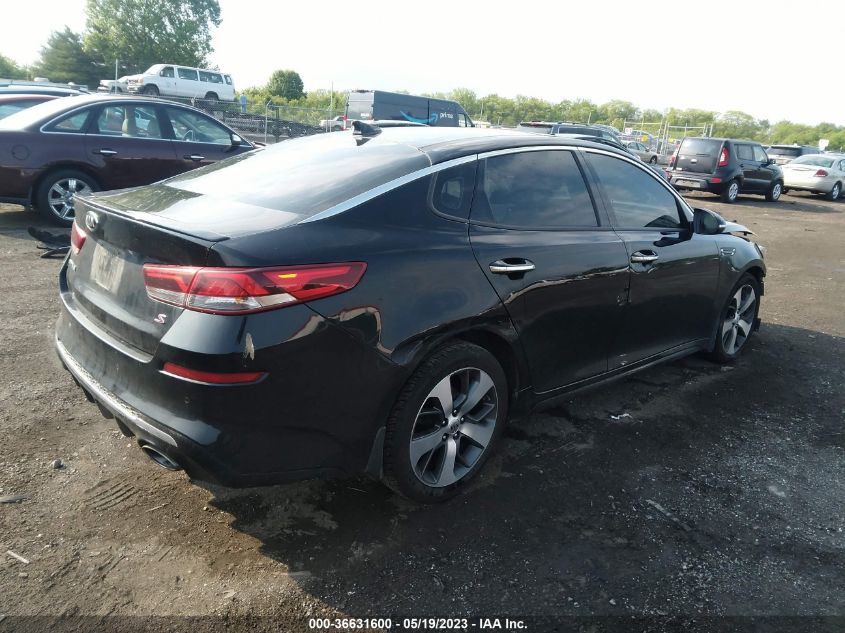 2019 KIA OPTIMA S - 5XXGT4L35KG290501