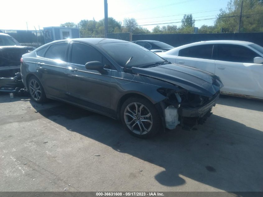 2017 FORD FUSION SE - 3FA6P0HD6HR341997