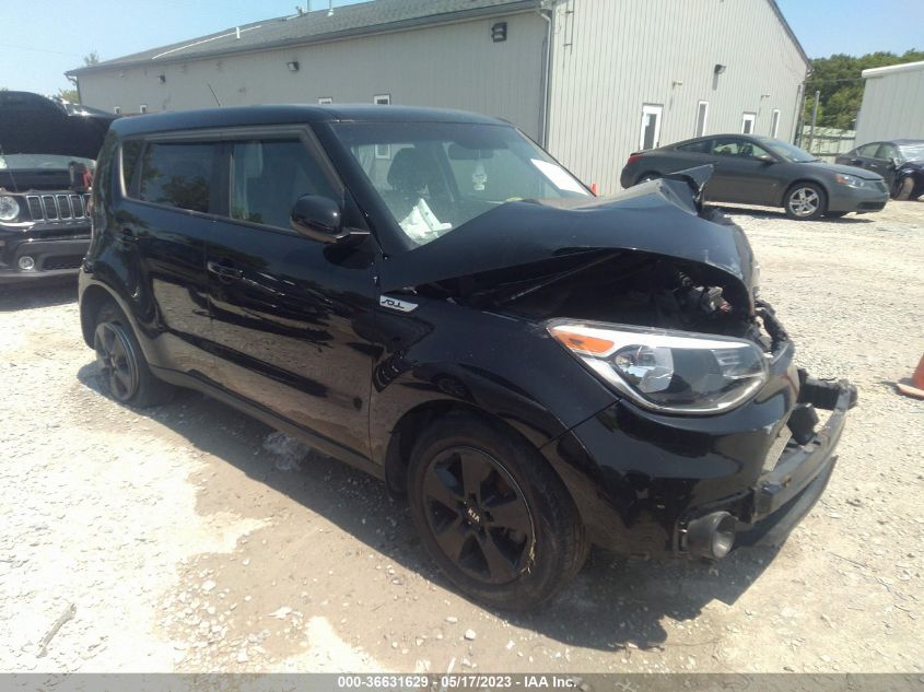 2017 KIA SOUL BASE - KNDJN2A22H7449961