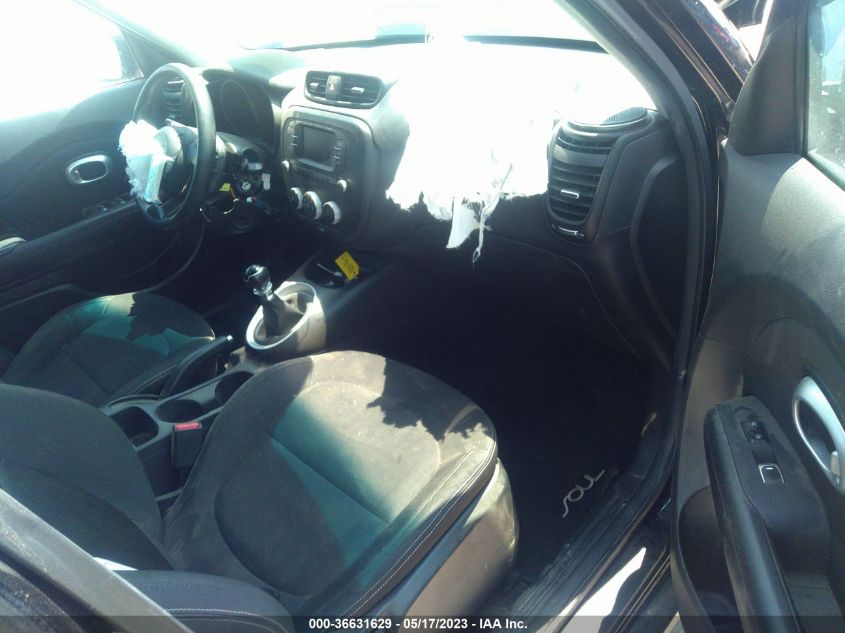 2017 KIA SOUL BASE - KNDJN2A22H7449961