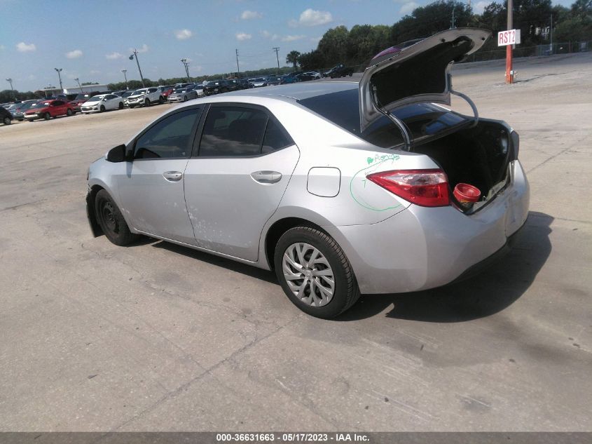 2017 TOYOTA COROLLA L/LE/XLE/SE - 2T1BURHE4HC887377