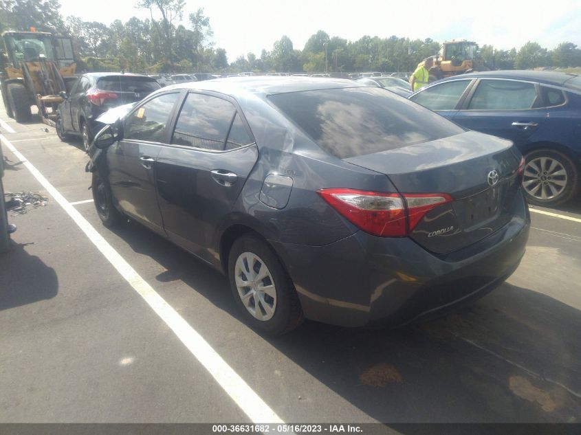 2015 TOYOTA COROLLA L/LE/S/S PLUS/LE PLUS - 2T1BURHEXFC346105