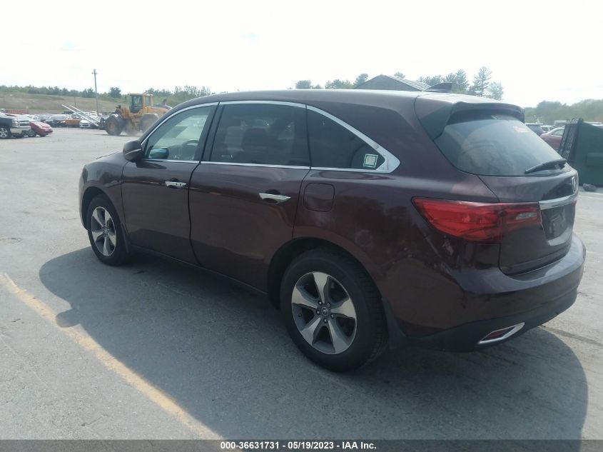 2014 ACURA MDX - 5FRYD4H29EB028133
