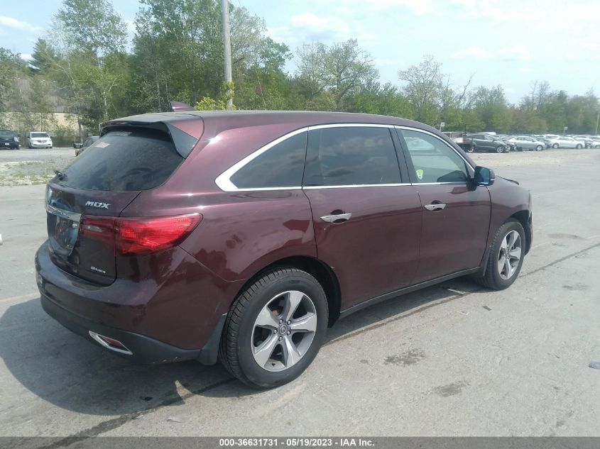 2014 ACURA MDX - 5FRYD4H29EB028133