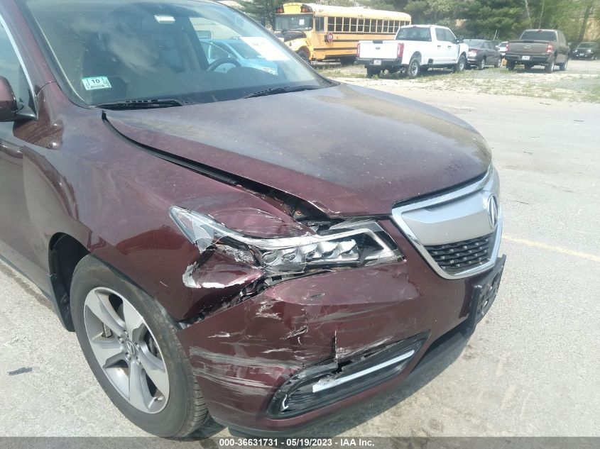 2014 ACURA MDX - 5FRYD4H29EB028133