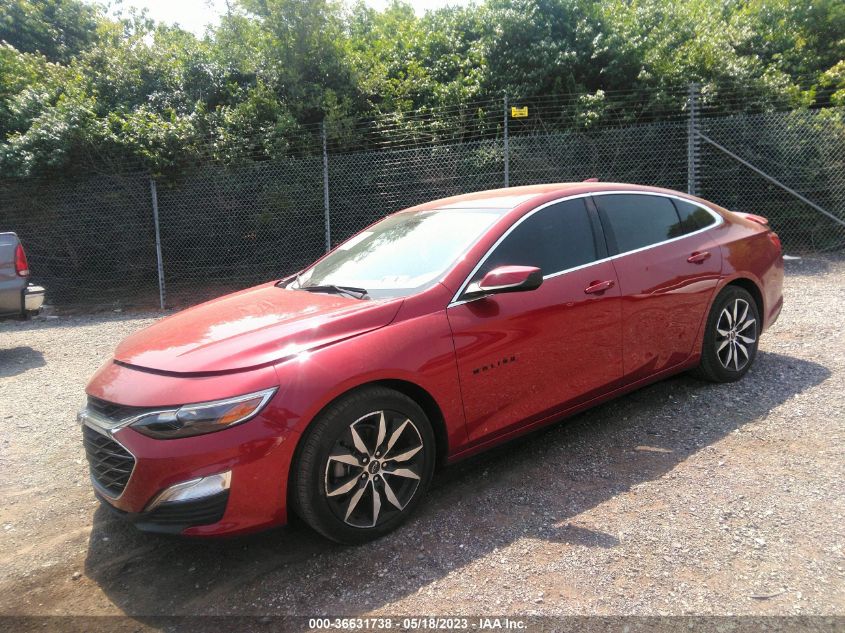 2021 CHEVROLET MALIBU RS - 1G1ZG5ST9MF032917