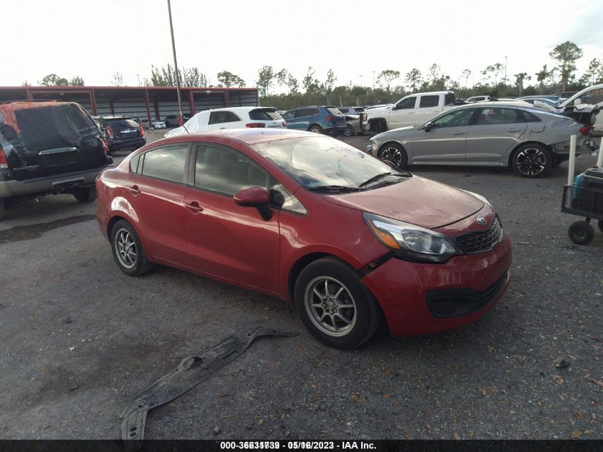 2014 KIA RIO LX - KNADM4A35E6327534
