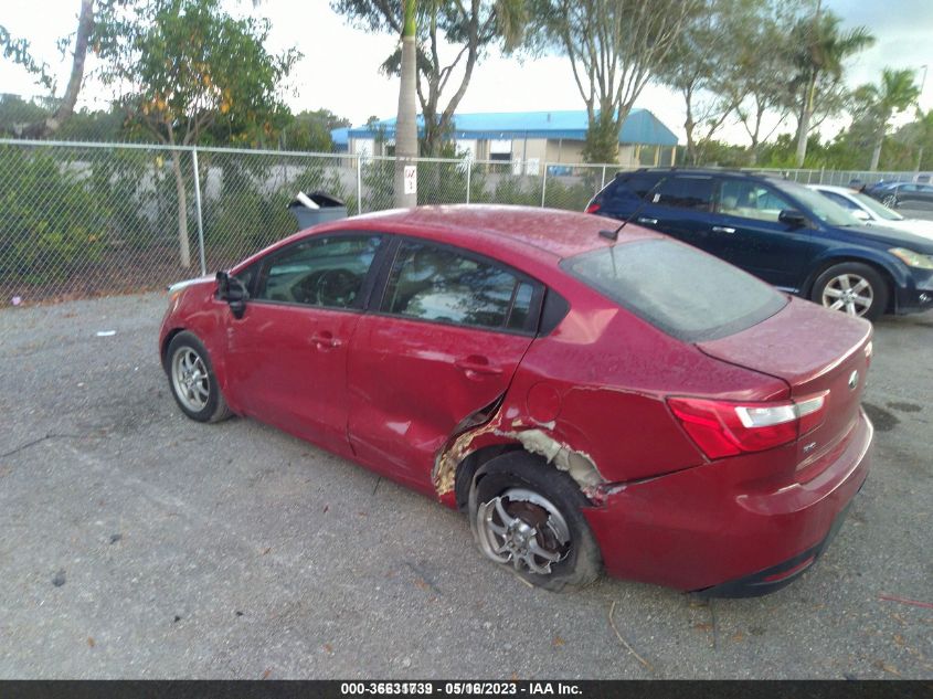 2014 KIA RIO LX - KNADM4A35E6327534