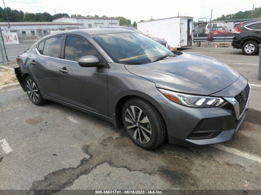 2022 NISSAN SENTRA SV - 3N1AB8CV7NY258245