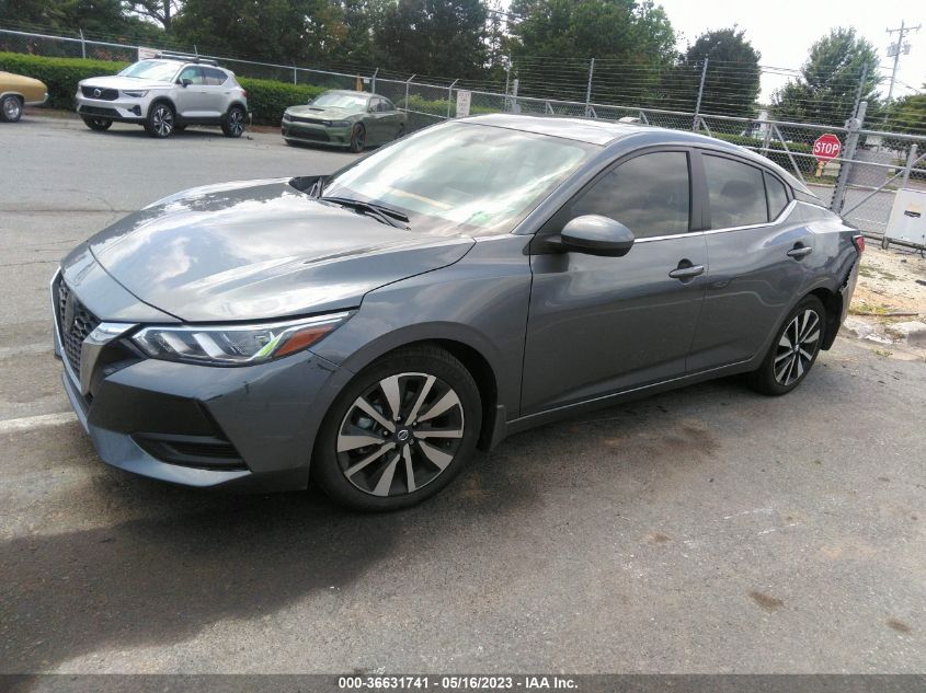 2022 NISSAN SENTRA SV - 3N1AB8CV7NY258245