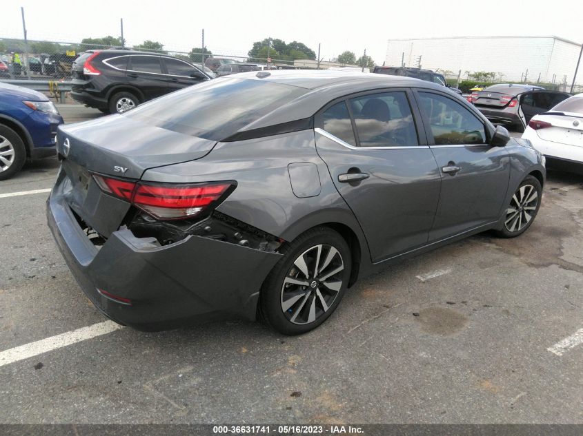 2022 NISSAN SENTRA SV - 3N1AB8CV7NY258245