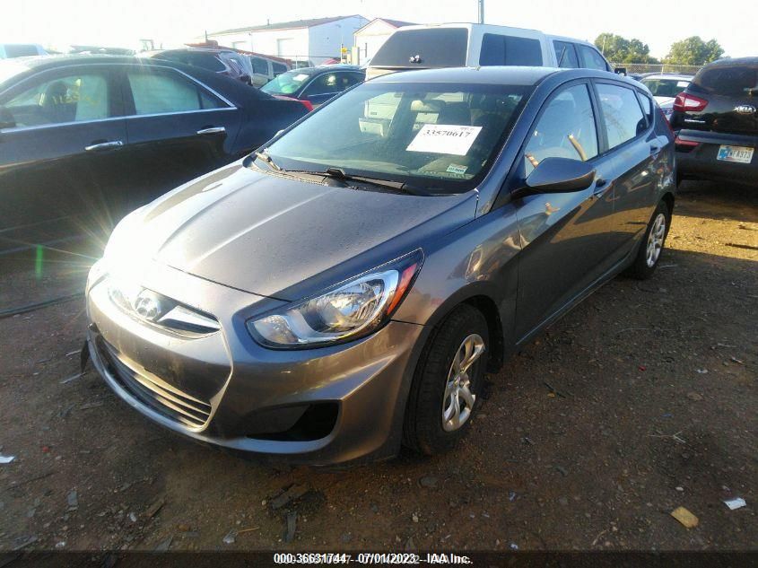 2014 HYUNDAI ACCENT GS - KMHCT5AE5EU177490