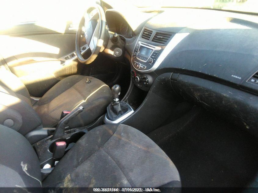 2014 HYUNDAI ACCENT GS - KMHCT5AE5EU177490